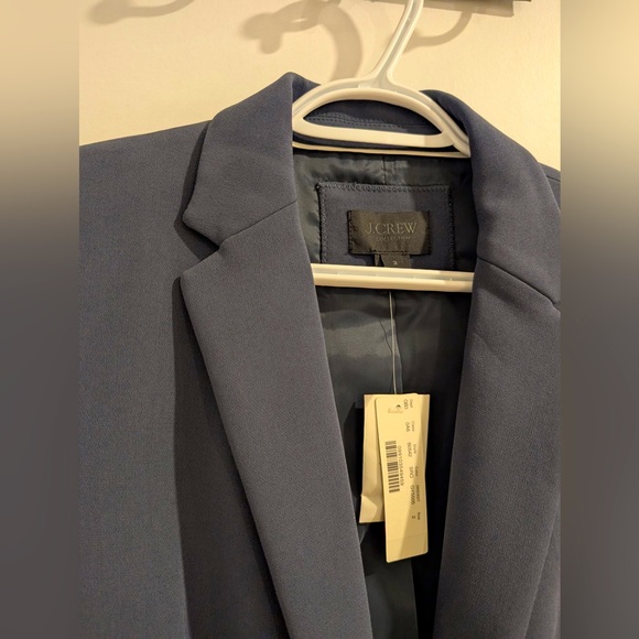 J. Crew Collection navy Blazer size 2 - Picture 3 of 7